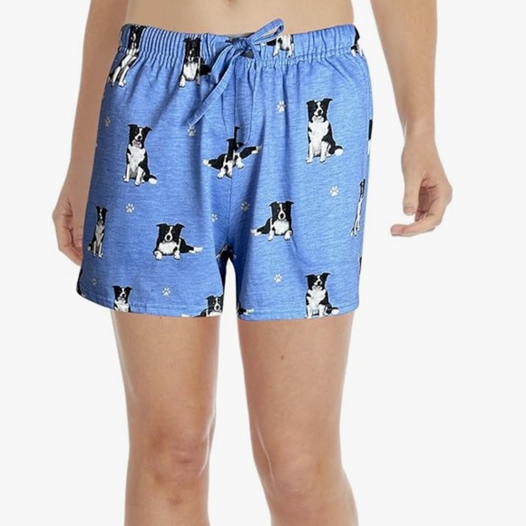 NEW E&S Pets Pet Lover Pajama Shorts for Women Multiple Sizes - Picture 1 of 4